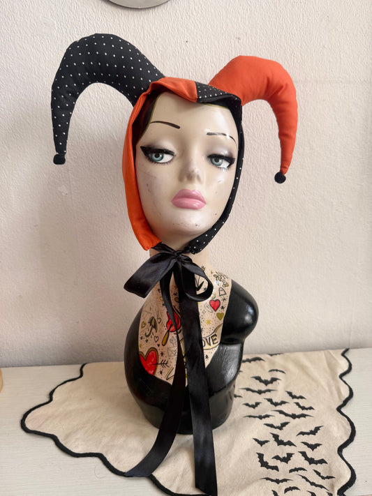 Halloween Renaisse Faire Clowncore Alternative Jester Hat Headband