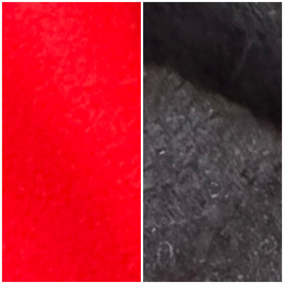 Devil Fleece Headband in Red