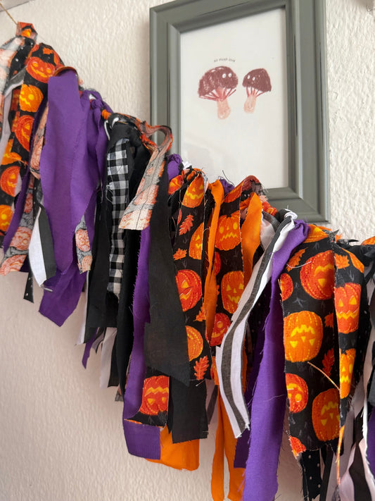 halloween bunting DIY