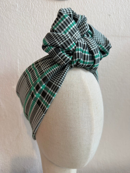 plaid headband