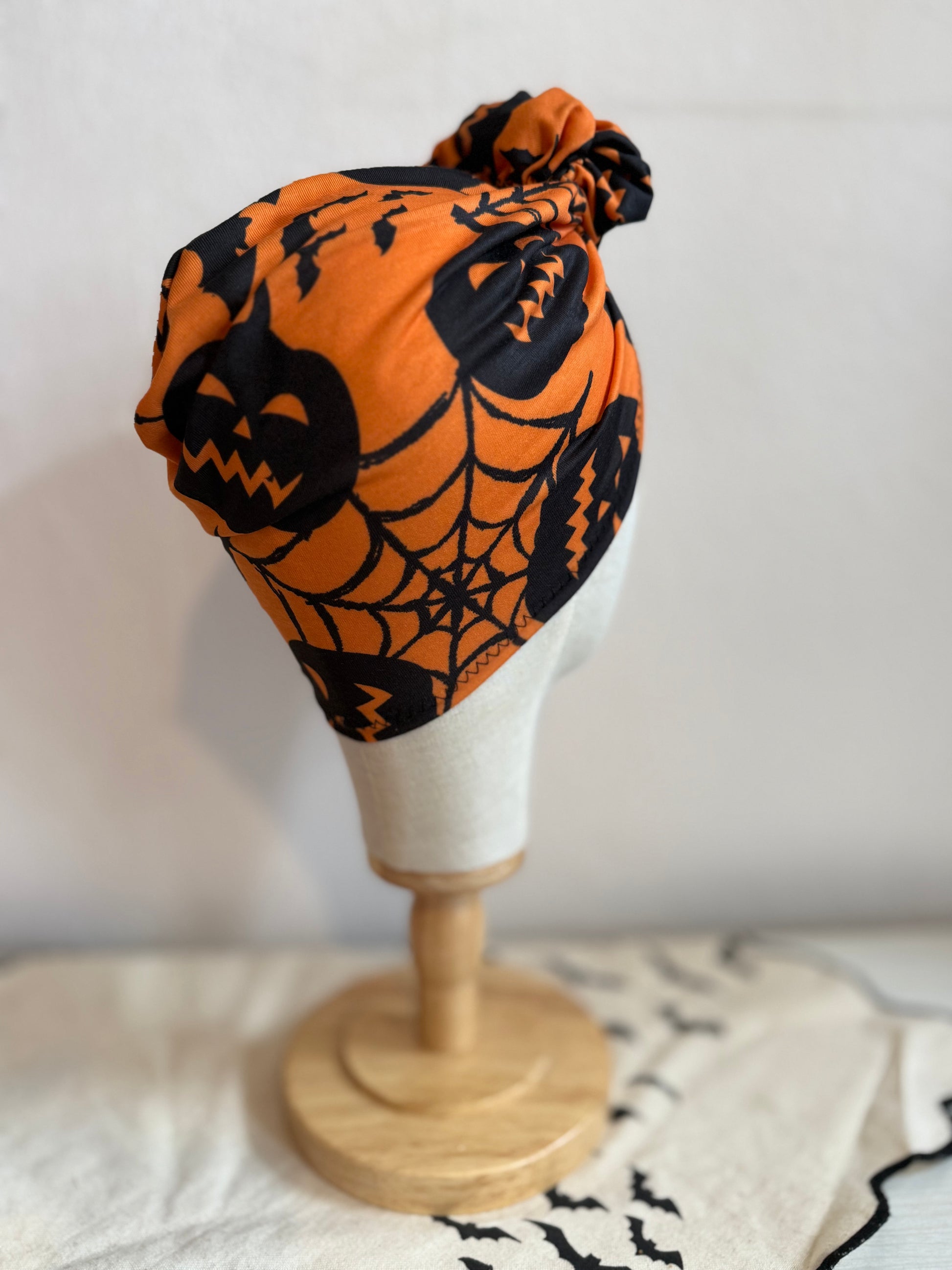 halloween alternative fashion turban 