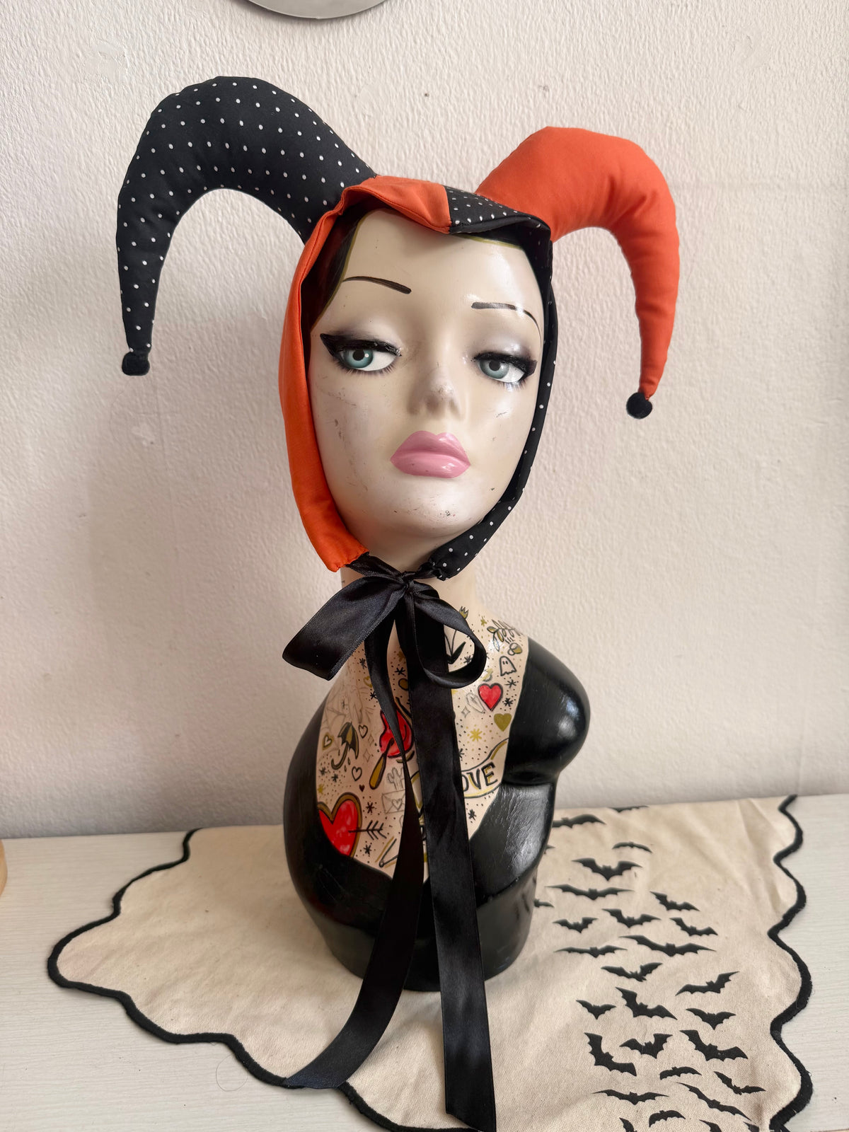 Halloween Renaisse Faire Clowncore Alternative Jester Hat Headband
