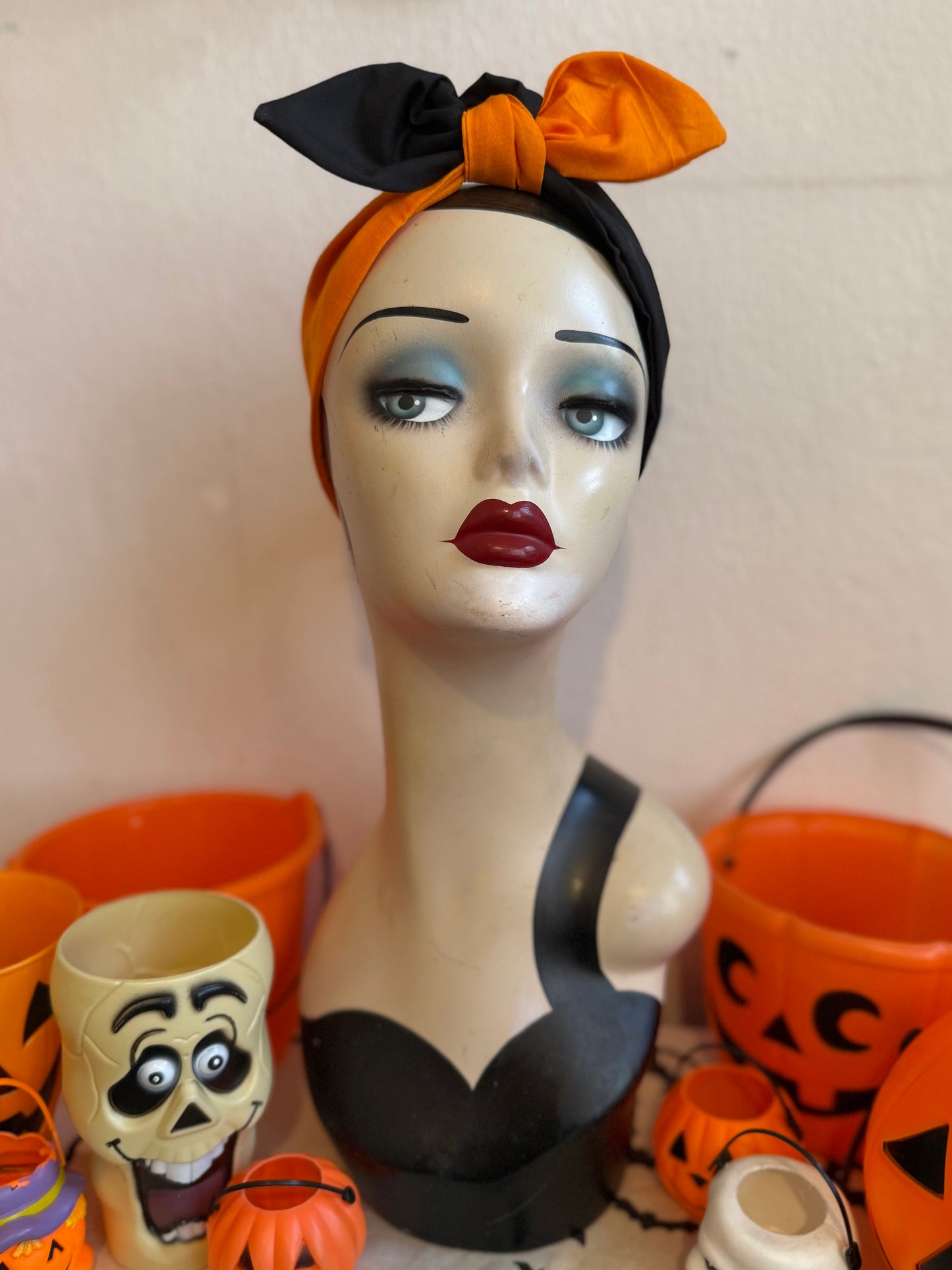 halloween alternative fashion headscarf