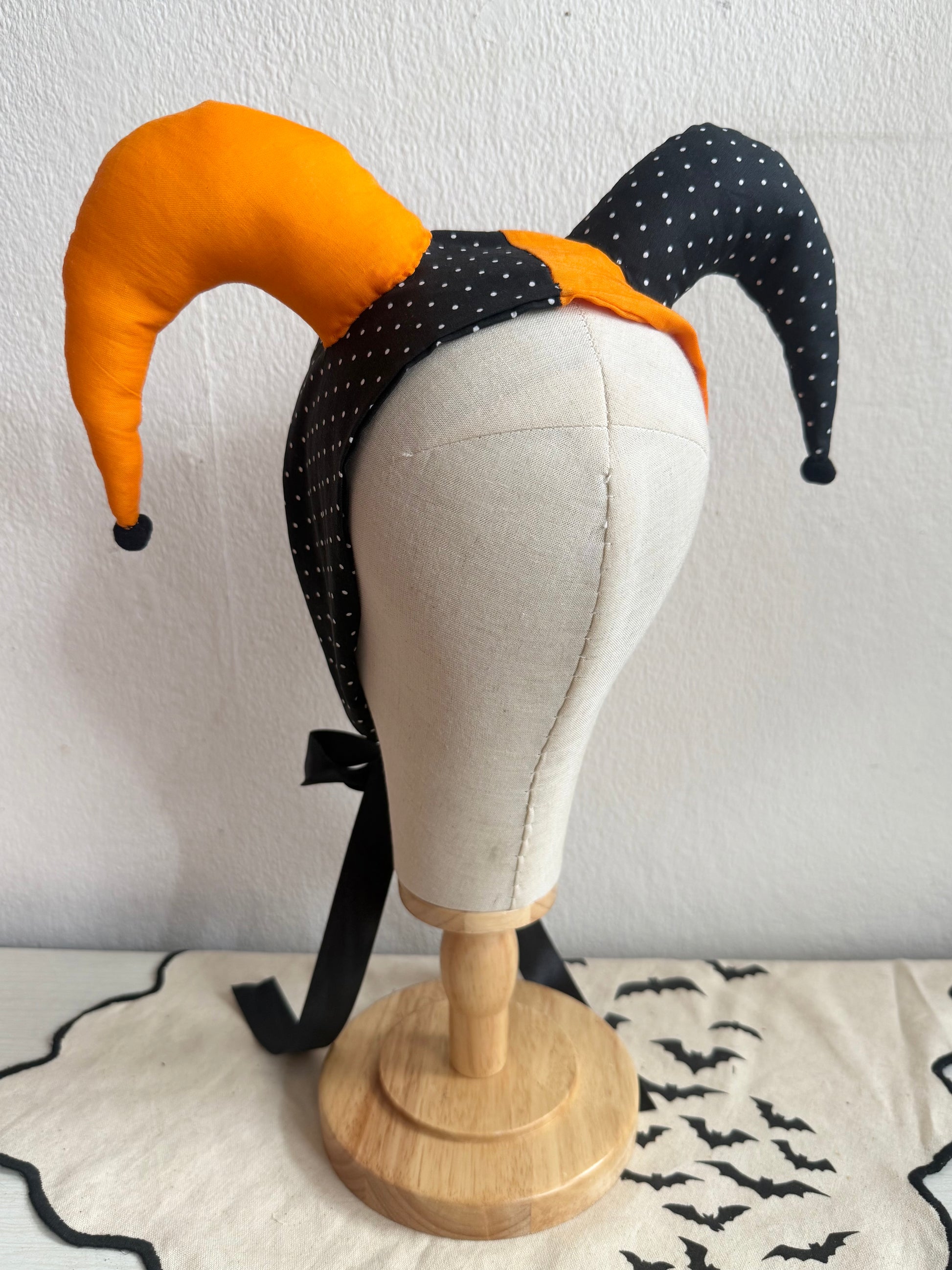 Halloween Renaisse Faire Clowncore Alternative Jester Hat Headband