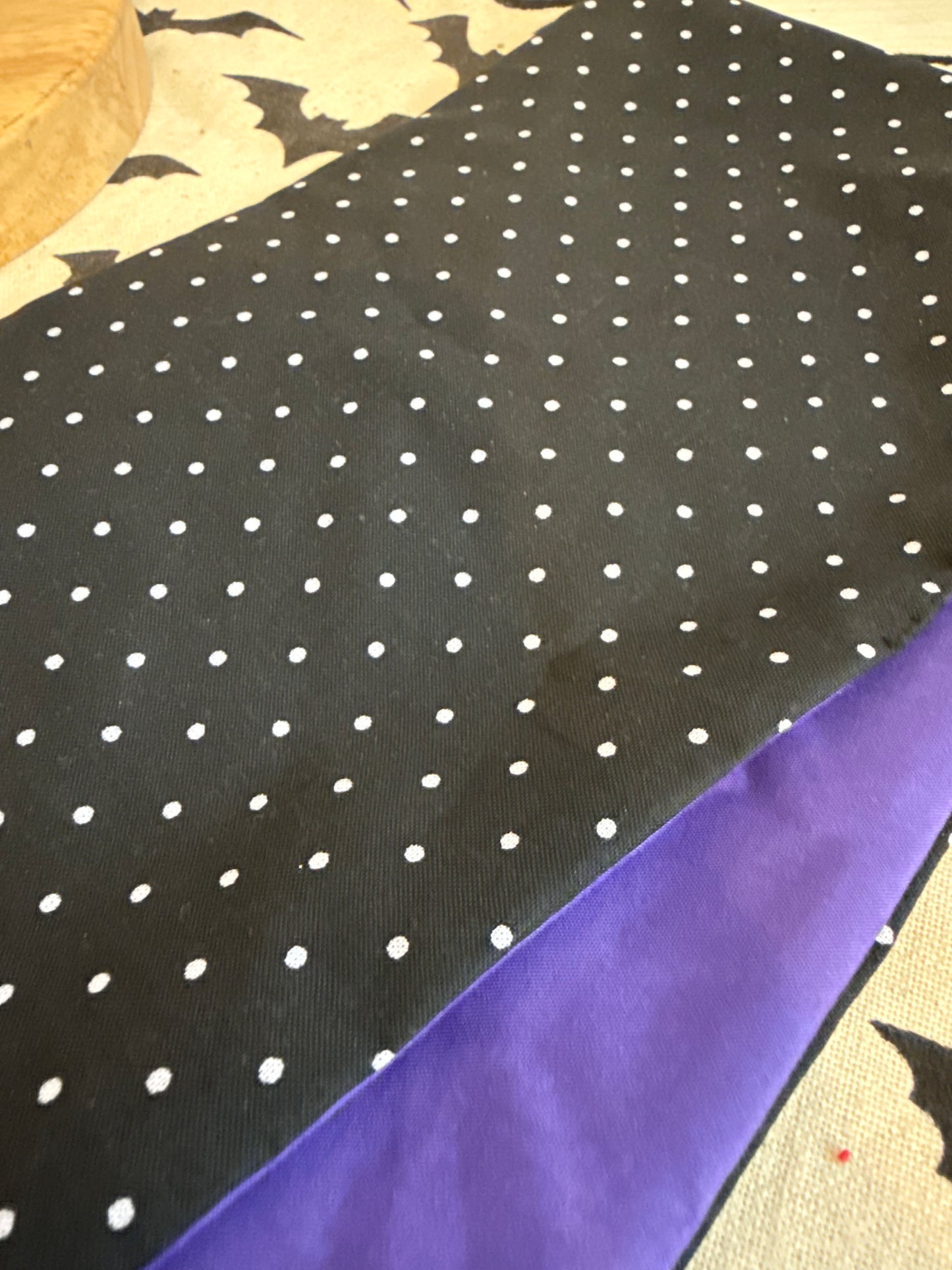 Polka Dot Headscarf (self tie)