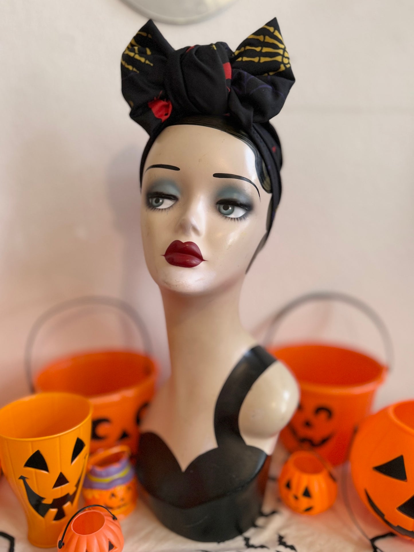 halloween alternative fashion turban 