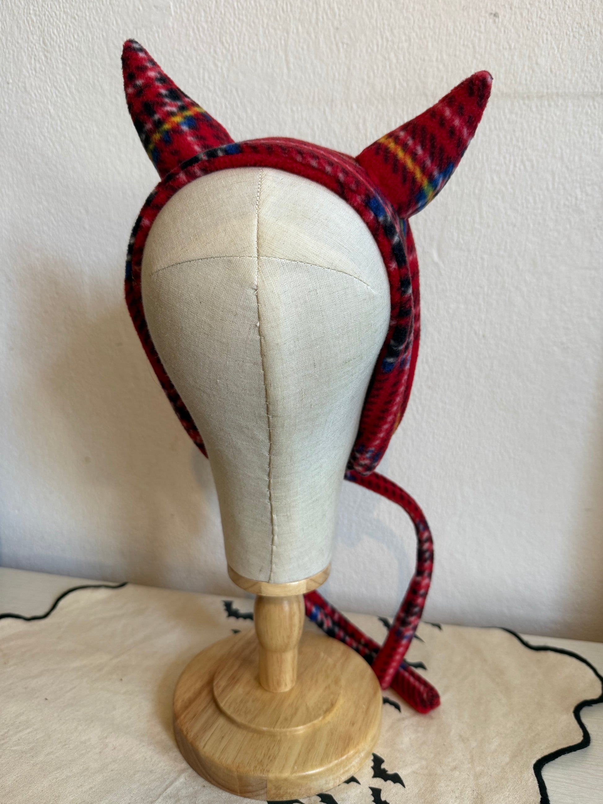 devil horn headband