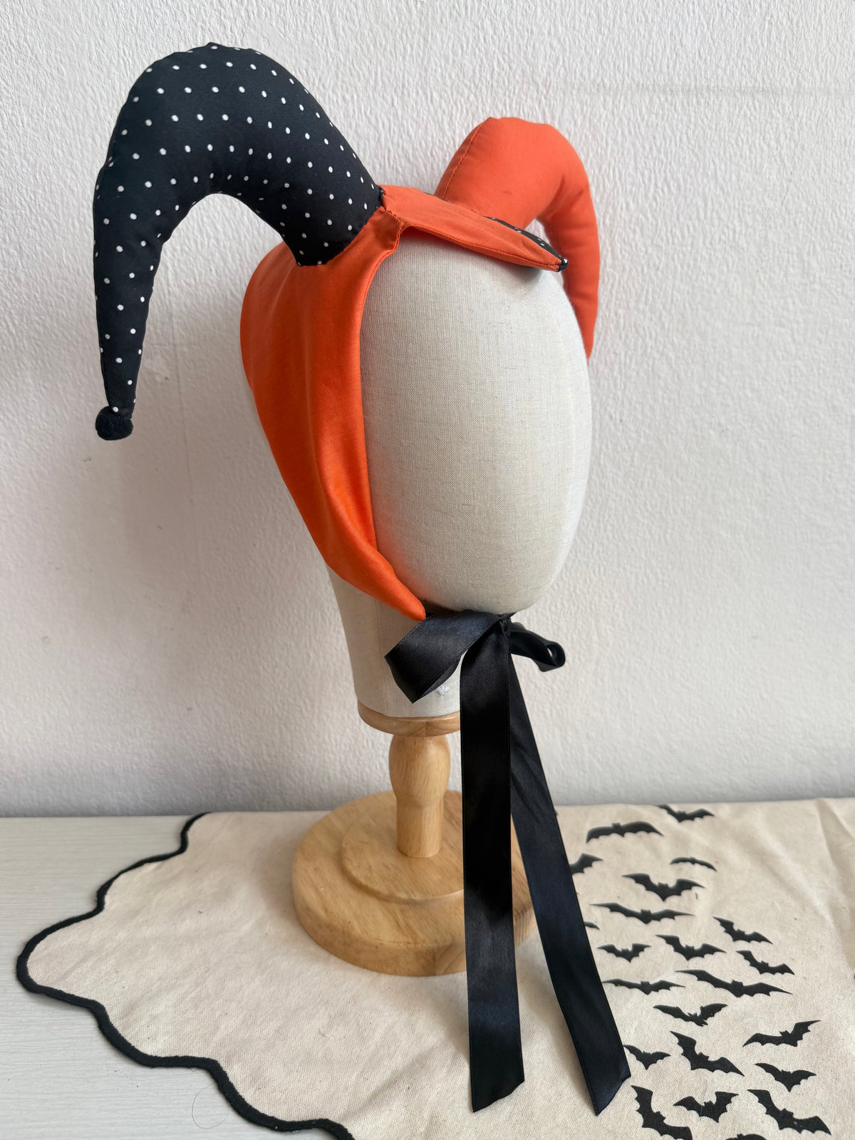 Halloween Renaisse Faire Clowncore Alternative Jester Hat Headband