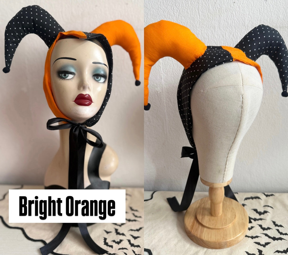 Halloween Renaisse Faire Clowncore Alternative Jester Hat Headband