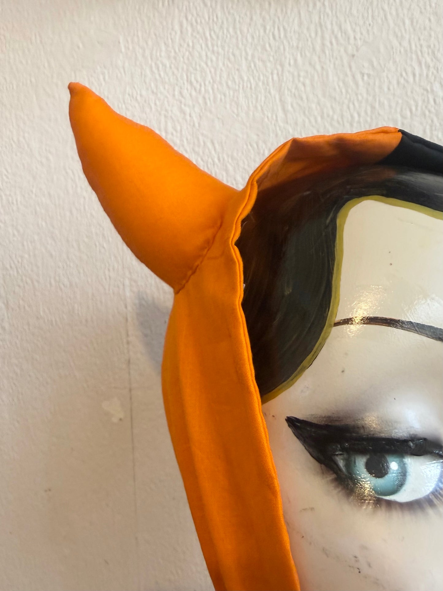 halloween jester devil horns alternative fashion piece 