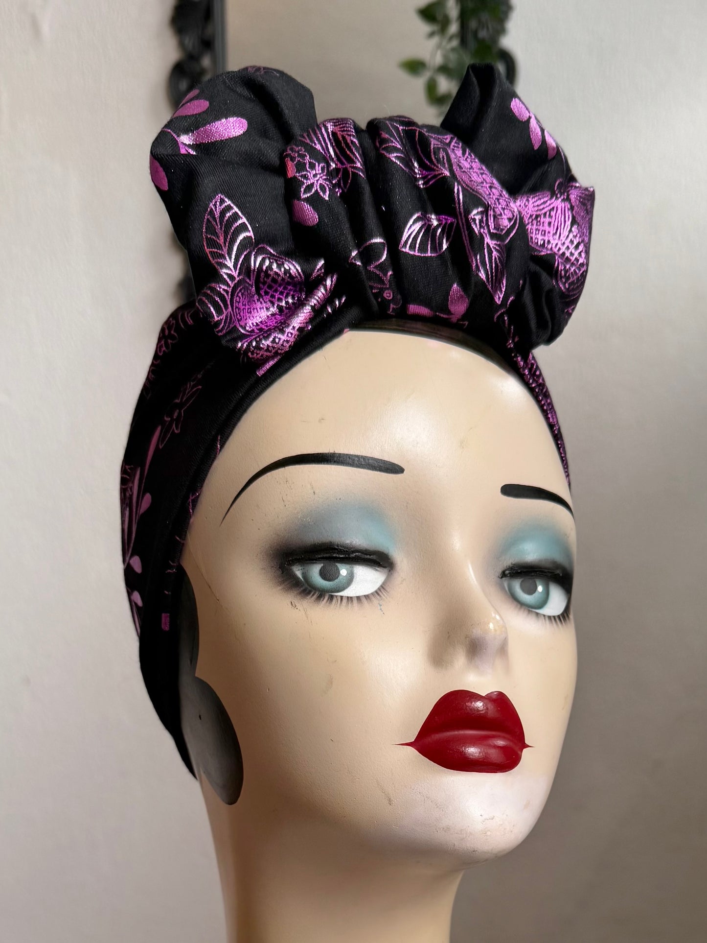 Vintage Halloween turban 