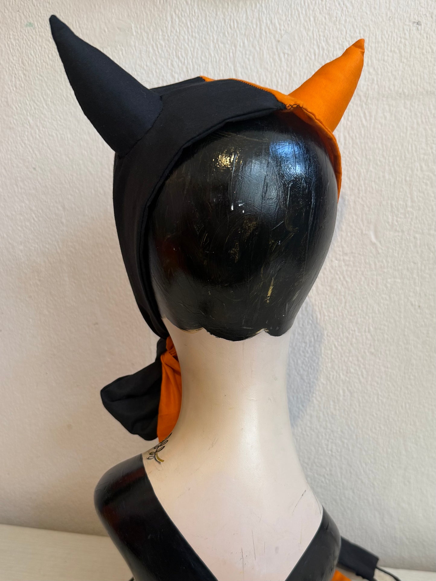 halloween jester devil horns alternative fashion piece 