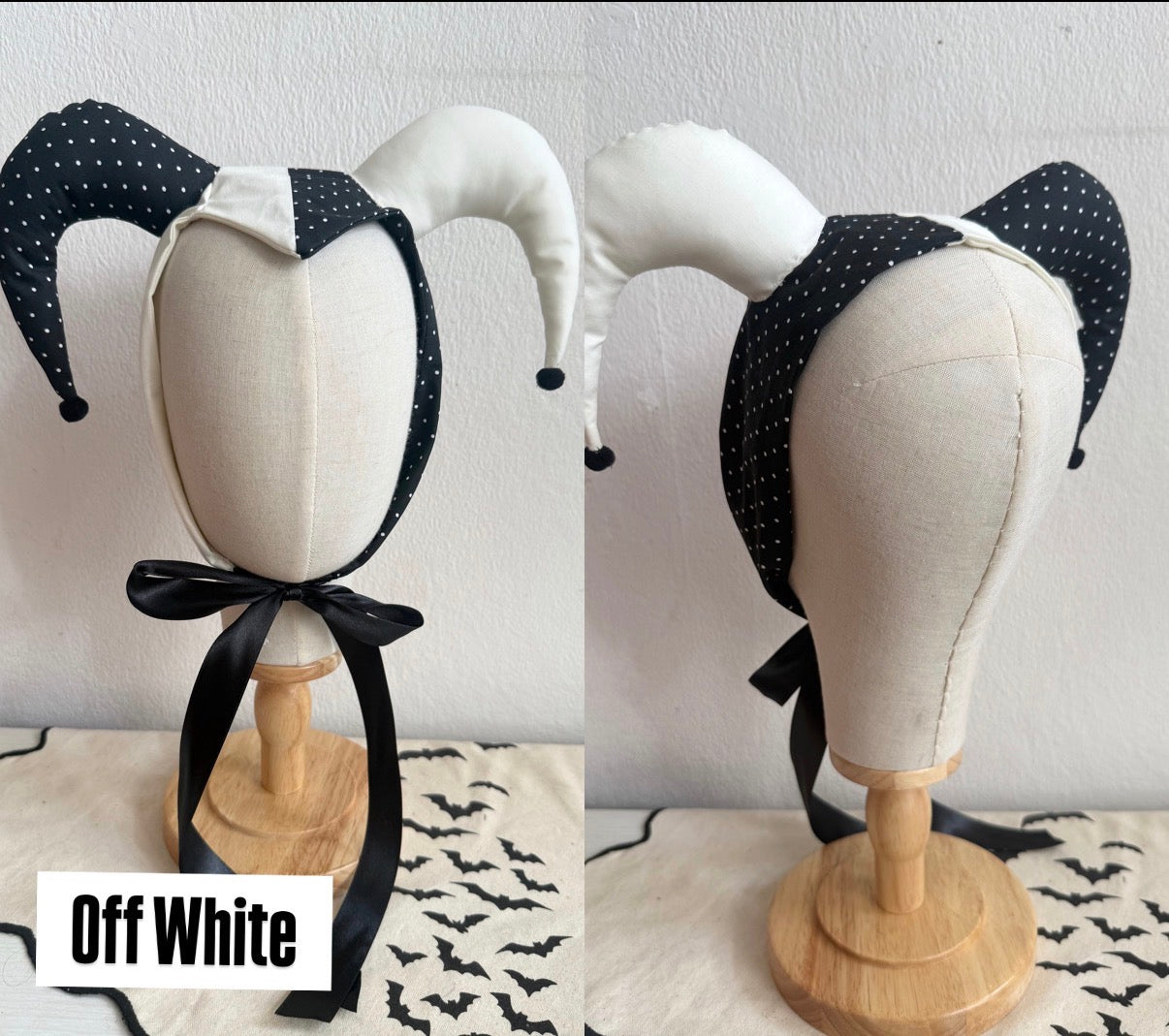 Halloween Renaisse Faire Clowncore Alternative Jester Hat Headband