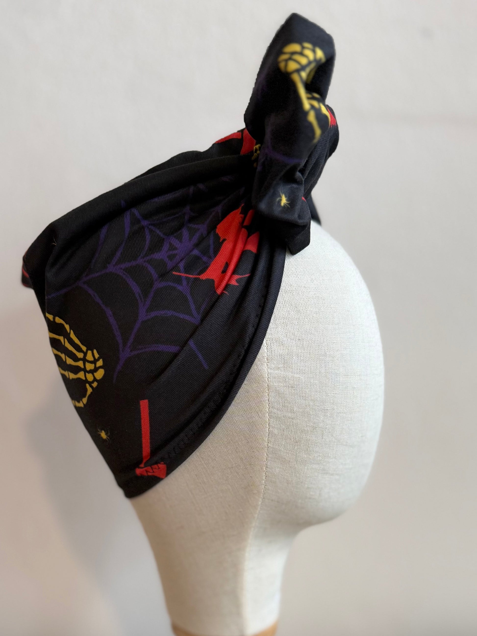 halloween alternative fashion turban 