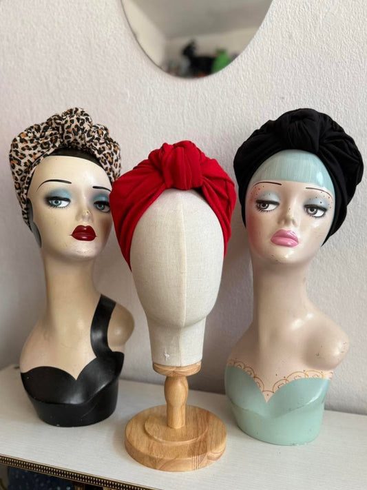 Vintage style 1940s turban