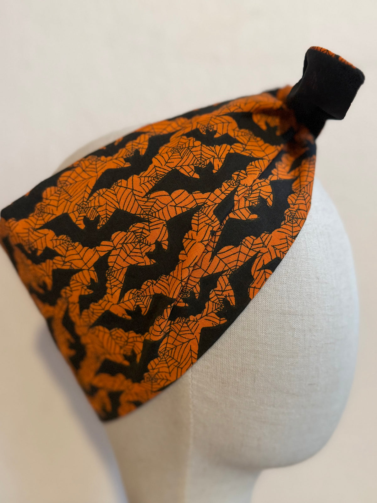 Halloween bat headscarf 