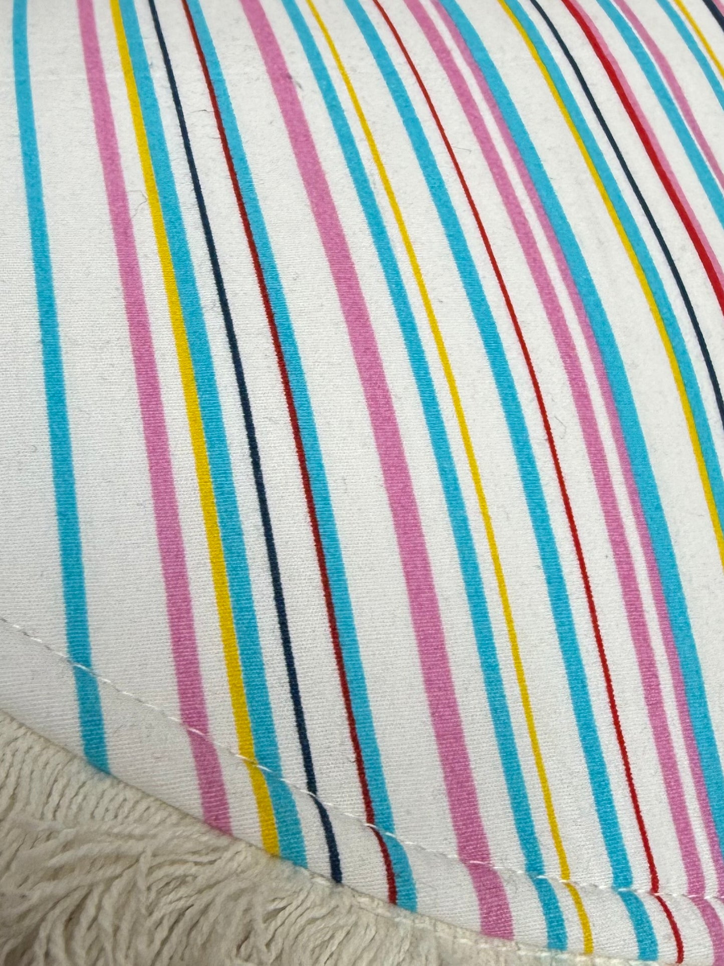 Striped retro sun hat 