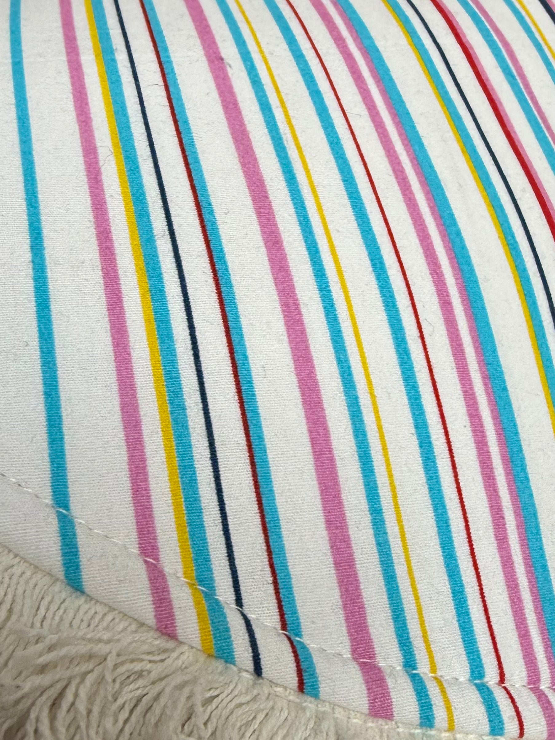 Striped retro sun hat 