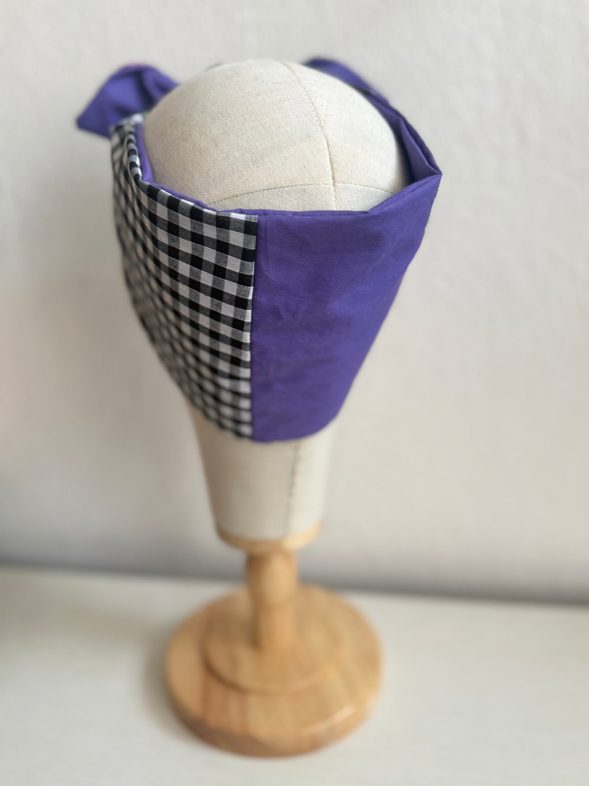 Patchwork Spooky Headscarf summerween halloween alternative
