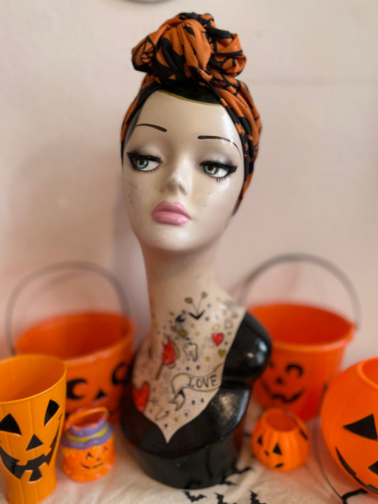 halloween alternative fashion turban 