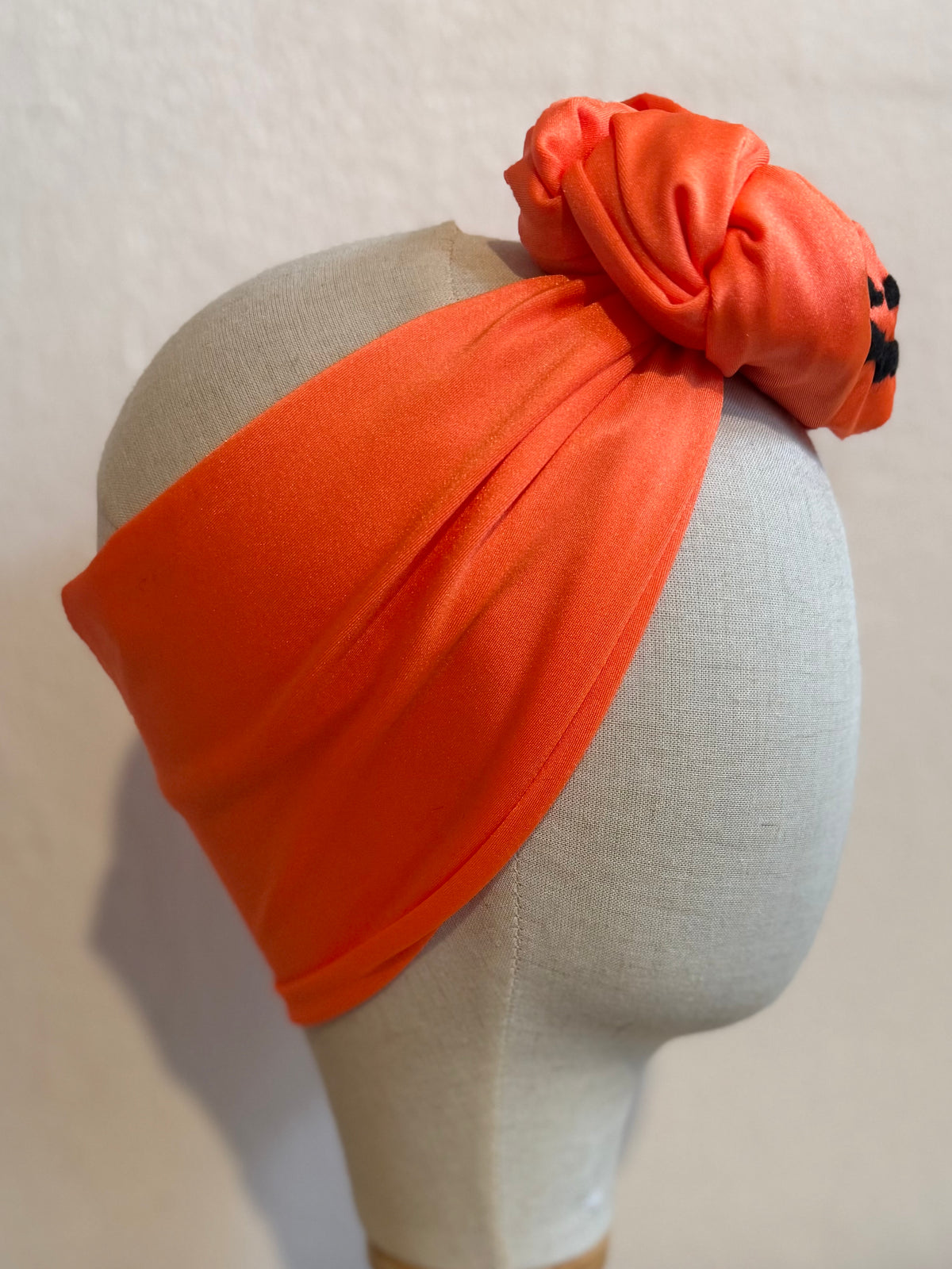 Pumpkin headband 