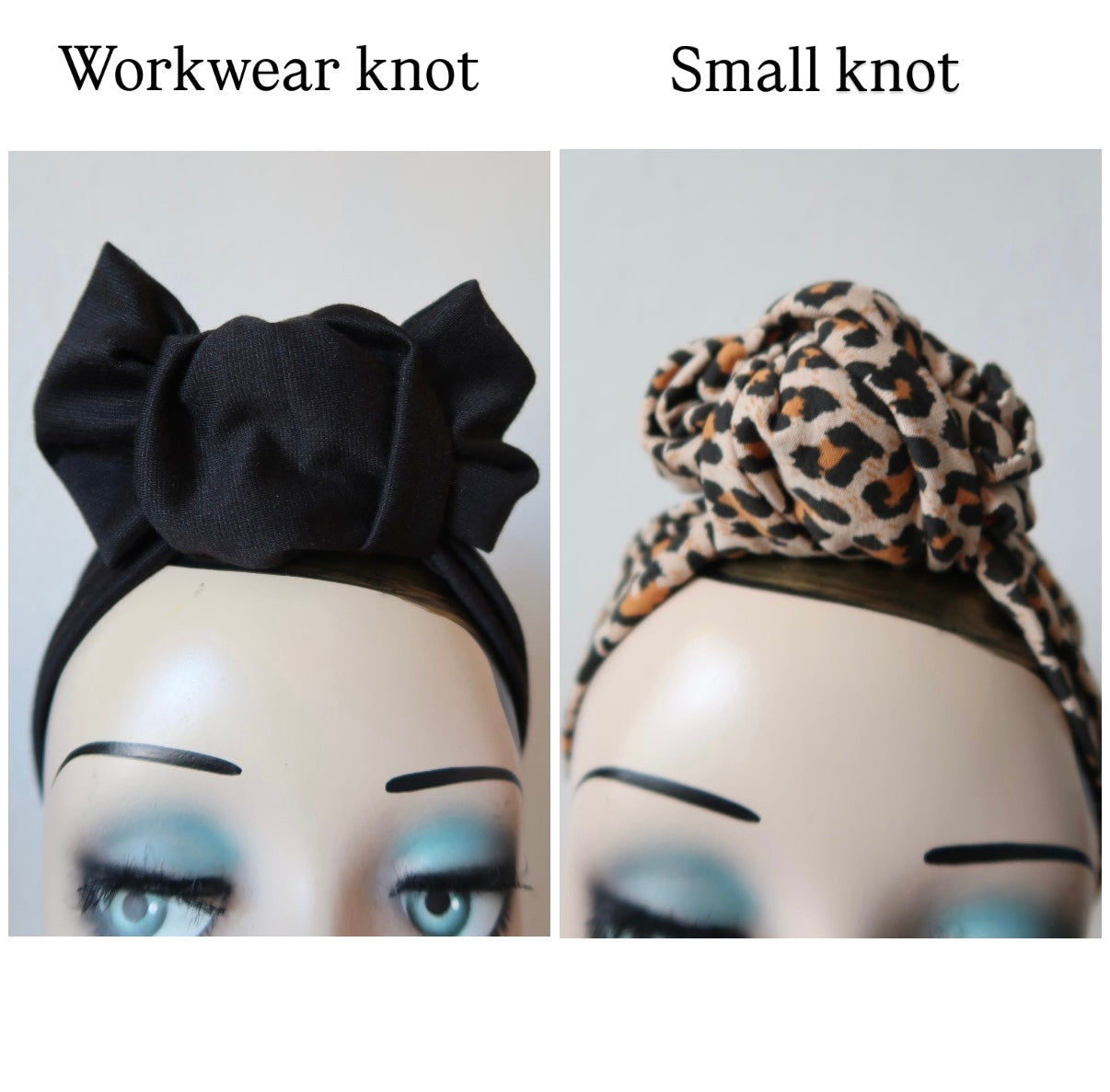 Narrow Alternative Fashion Headbands in Red/Black & Leopard Print