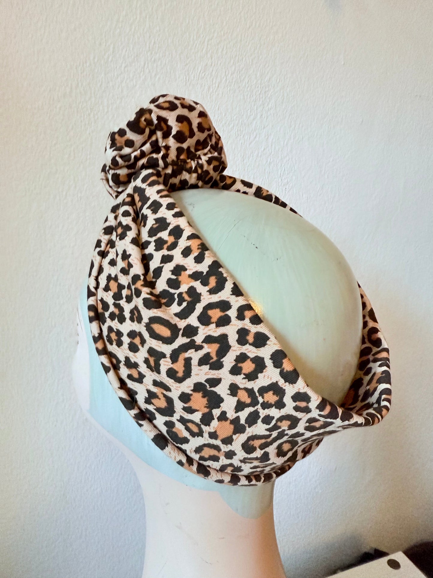 Narrow Alternative Fashion Headbands in Red/Black & Leopard Print